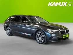 Silver/grå Begagnad 2018 BMW 520 Sport Line Kombi | 238 900 kr (Bra pris)