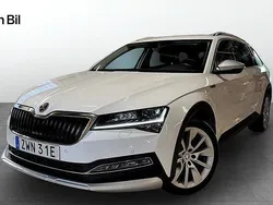 Vit Begagnad 2019 Skoda Superb Kombi | 299 900 kr (Dyr)