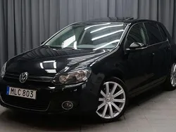 Svart Begagnad 2009 VW Golf VI Halvkombi | 94 900 kr (Dyr)