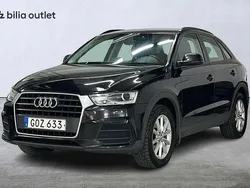 Svart Begagnad 2016 Audi Q3 SUV | 99 900 kr
