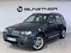 Mörkgrön Begagnad 2007 BMW X3 Advantage SUV | 59 900 kr (Marknadspris)