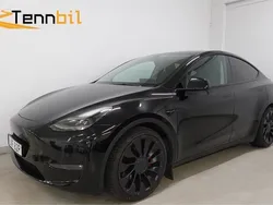 Svart Begagnad 2022 Tesla Model Y Performance SUV | 409 900 kr (Superpris)
