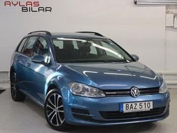 Blå Begagnad 2015 VW Golf VII Kombi | 69 900 kr (Bra pris)