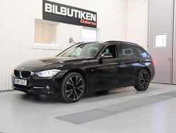 Svart Begagnad 2015 BMW 318 Sport Line Kombi | 104 500 kr (Bra pris)