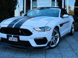 Vit Begagnad 2020 Ford Mustang Convertible Cab | 369 900 kr