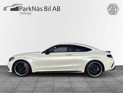 Vit Begagnad 2019 Mercedes C63S AMG AMG Sportkupé | 849 900 kr (Dyr)