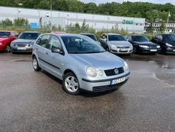 Silver Begagnad 2002 VW Polo Basis Halvkombi | 21 900 kr (Marknadspris)