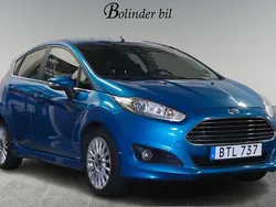 Blå Begagnad 2014 Ford Fiesta Titanium Halvkombi | 68 900 kr (Lite dyr)