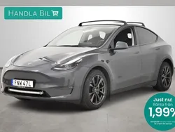 Grå Begagnad 2021 Tesla Model Y Long Range SUV | 319 900 kr (Superpris)