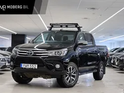 Svart Begagnad 2017 Toyota HiLux Pickup | 349 900 kr (Marknadspris)