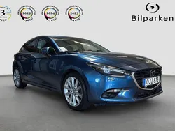 Blå Begagnad 2016 Mazda 3 Inclusive Halvkombi | 159 990 kr (Dyr)