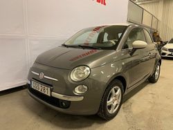 Grå Begagnad 2015 Fiat 500 Lounge Halvkombi | 89 900 kr (Marknadspris)
