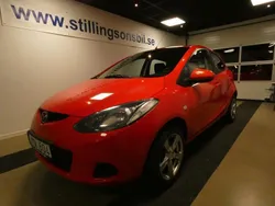 Röd Begagnad 2008 Mazda 2 Halvkombi | 29 000 kr (Marknadspris)
