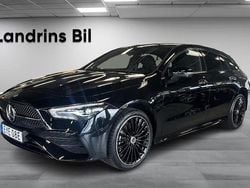 Svart Begagnad 2024 Mercedes CLA250e Shooting Brake AMG line Kombi | 429 900 kr (Marknadspris)