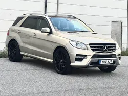 Ljusgul (gul) Begagnad 2012 Mercedes ML350 AMG line SUV | 199 800 kr (Marknadspris)