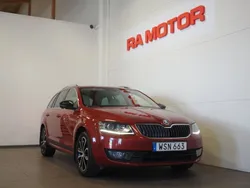 Röd Begagnad 2014 Skoda Octavia SportLine Kombi | 139 900 kr (Lite dyr)