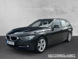 Svart Begagnad 2014 BMW 320 Sport Line Kombi | 99 900 kr (Superpris)
