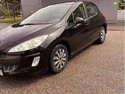 Svart Begagnad 2008 Peugeot 308 Halvkombi | 21 000 kr (Superpris)