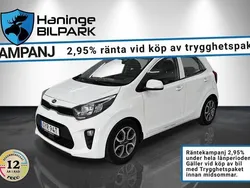 Vit Begagnad 2019 Kia Picanto Halvkombi | 69 900 kr (Marknadspris)