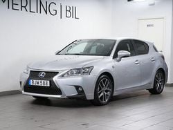 Silver Begagnad 2014 Lexus CT200h Sport Line Halvkombi | 149 900 kr (Marknadspris)