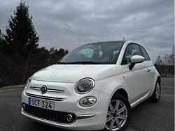 Vit Begagnad 2016 Fiat 500 Lounge Halvkombi | 89 500 kr (Bra pris)