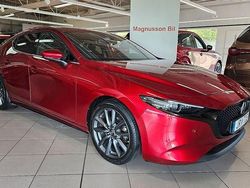 Röd Begagnad 2019 Mazda 3 Sky Halvkombi | 189 000 kr (Marknadspris)