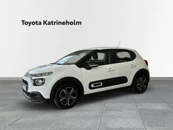 Vit Begagnad 2021 Citroën C3 Halvkombi | 124 900 kr (Marknadspris)