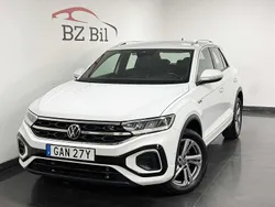 Vit Begagnad 2022 VW T-Roc R-line SUV | 259 900 kr (Marknadspris)