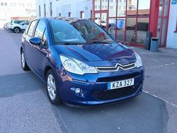 Blå Begagnad 2015 Citroën C3 Halvkombi | 59 900 kr (Marknadspris)