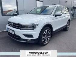 Vit Begagnad 2018 VW Tiguan GT SUV | 219 900 kr (Marknadspris)