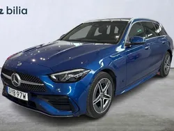 Blå Begagnad 2022 Mercedes C300e AMG Kombi | 489 900 kr (Lite dyr)
