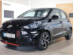 Svart Ny 2024 Hyundai i10 N Line Halvkombi | 179 800 kr (Marknadspris)