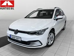 Vit Begagnad 2022 VW Golf VIII Kombi | 257 900 kr (Marknadspris)