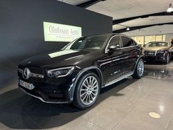 Svart Begagnad 2019 Mercedes GLC220 AMG Sportkupé | 448 000 kr (Marknadspris)