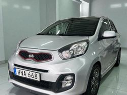 Grå Begagnad 2015 Kia Picanto Halvkombi | 47 900 kr (Marknadspris)