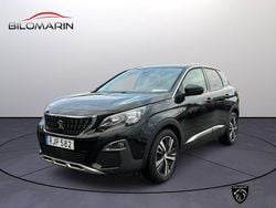 Svart Begagnad 2017 Peugeot 3008 Allure SUV | 144 900 kr (Marknadspris)