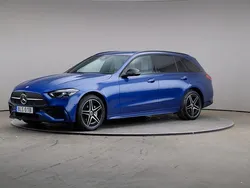 Blå Begagnad 2023 Mercedes C300e AMG line Kombi | 375 000 kr (Lite dyr)