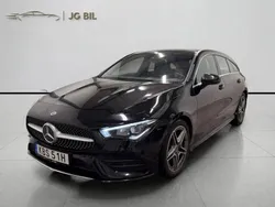 Svart Begagnad 2021 Mercedes CLA200 Shooting Brake AMG Kombi | 274 500 kr (Marknadspris)