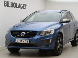 Blå Begagnad 2017 Volvo XC60 R-Design SUV | 279 800 kr (Marknadspris)