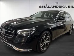 Svart Begagnad 2022 Mercedes E220 Avantgarde Kombi | 249 000 kr
