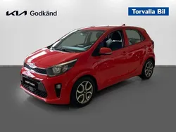 Röd Begagnad 2019 Kia Picanto Halvkombi | 124 900 kr (Marknadspris)