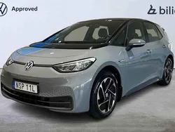 Grå Begagnad 2022 VW ID.3 Pro Performance Halvkombi | 249 000 kr (Superpris)