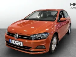 Orange Begagnad 2018 VW Polo Halvkombi | 129 900 kr (Marknadspris)