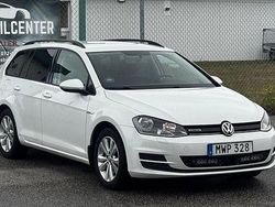 Vit Begagnad 2016 VW Golf VII Kombi | 94 900 kr (Marknadspris)