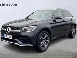 Grå Begagnad 2021 Mercedes GLC300e AMG line SUV | 339 900 kr (Superpris)