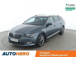 Mörkgrå (grå) Begagnad 2018 Skoda Superb LAURIN & KLEMENT Kombi | 210 000 kr (Marknadspris)