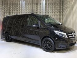 Svart Begagnad 2017 Mercedes V250 Minibuss | 349 900 kr (Marknadspris)