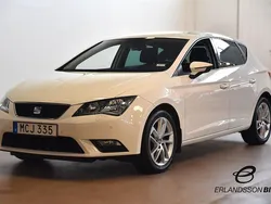 Vit Begagnad 2015 Seat Leon Style Halvkombi | 109 900 kr (Marknadspris)