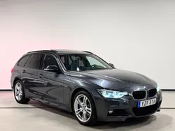 Grå Begagnad 2017 BMW 330 M Sport Kombi | 249 500 kr (Marknadspris)