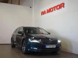 Blå Begagnad 2018 Skoda Superb LAURIN & KLEMENT Kombi | 214 900 kr (Bra pris)